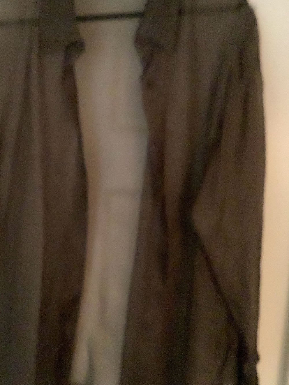 Emanuel Ungaro Silk Bronze Sheer Overblouse. Sz 18 - Picture 2 of 5